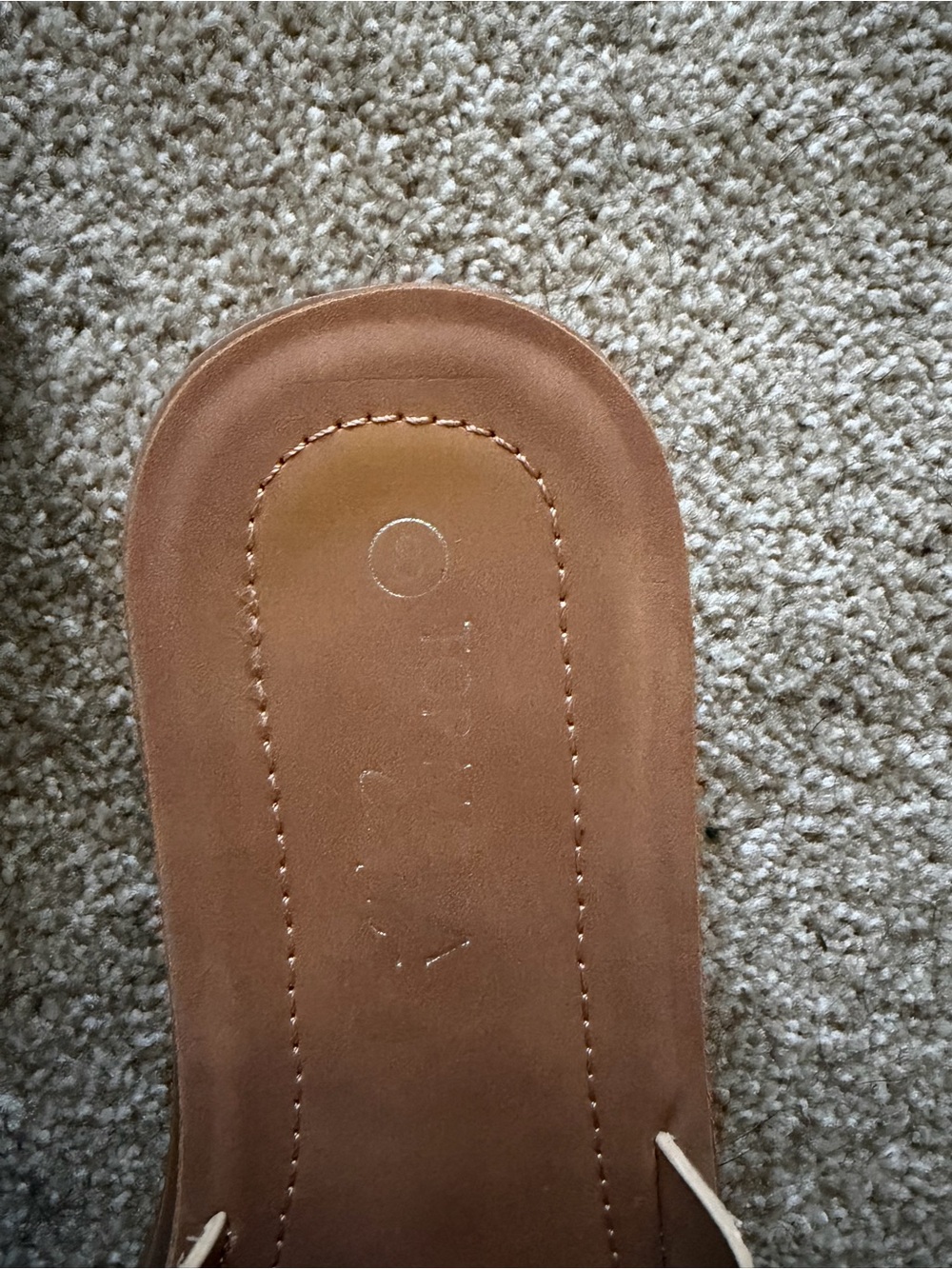 Natural Raffia Slide Sandals - Picture 5 of 5